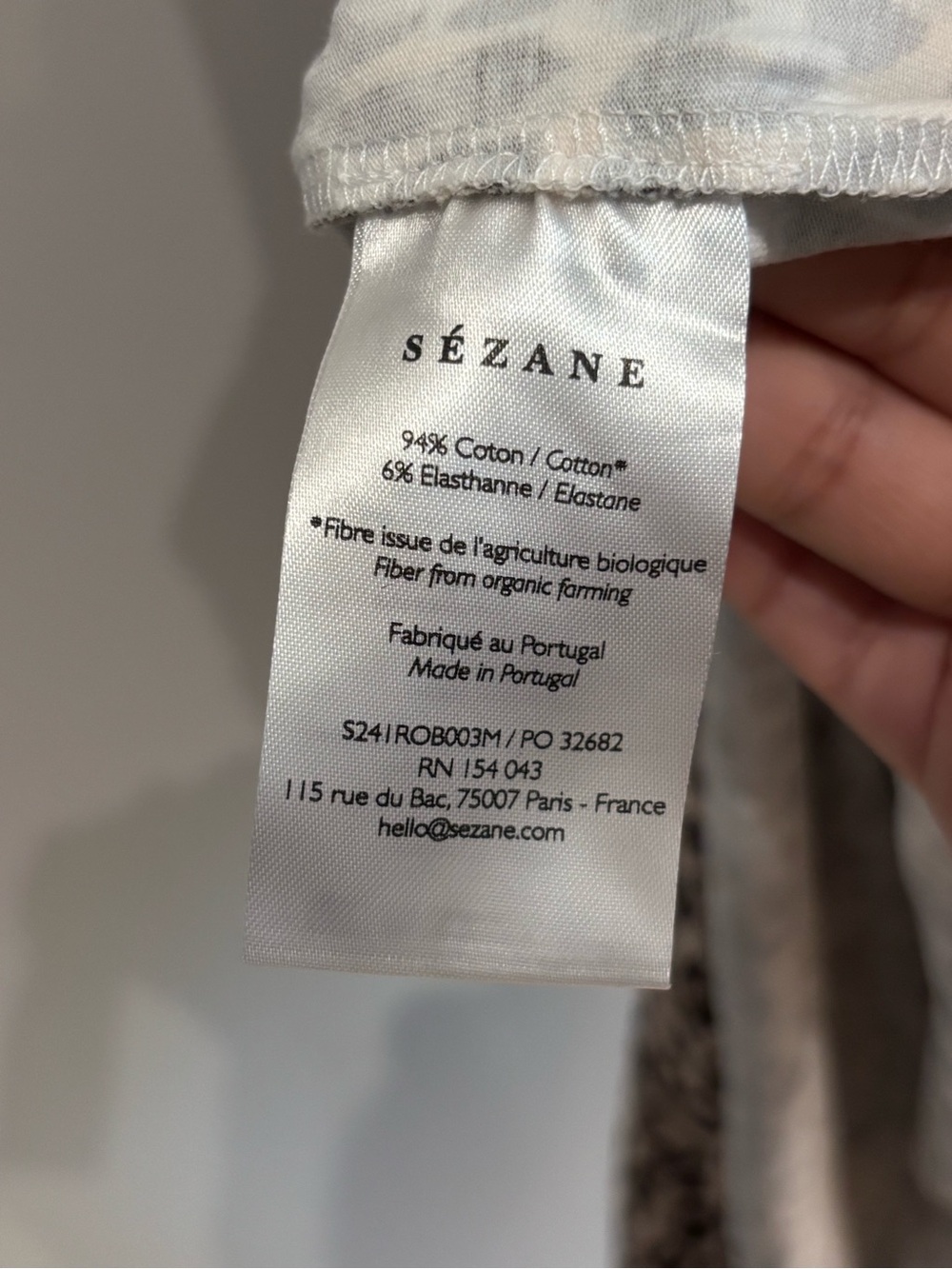 Sezane pippae Dress Large - Picture 6 of 6